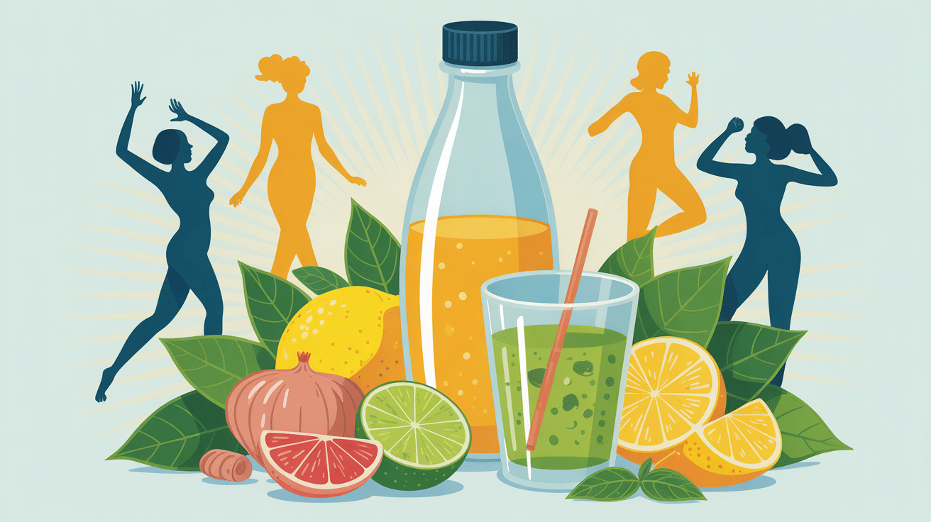 illustration boissons minceur naturelles boisson pour perdre 5 kilos en 1 semaine