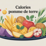 Illustration des calories de la pomme de terre selon le mode de cuisson