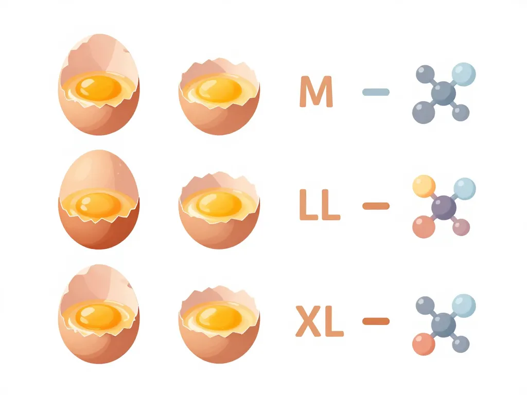 Combien de proteine dans un œuf selon taille et parties