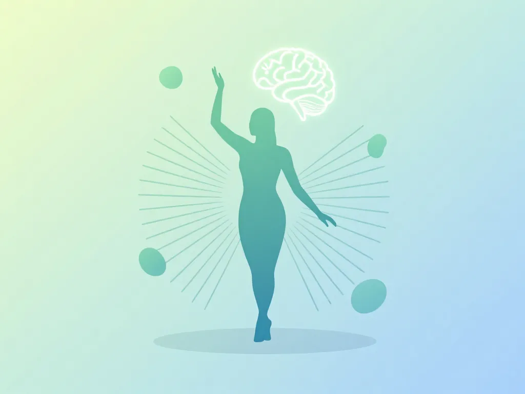 Entraînement somatique silhouette conscience corps esprit