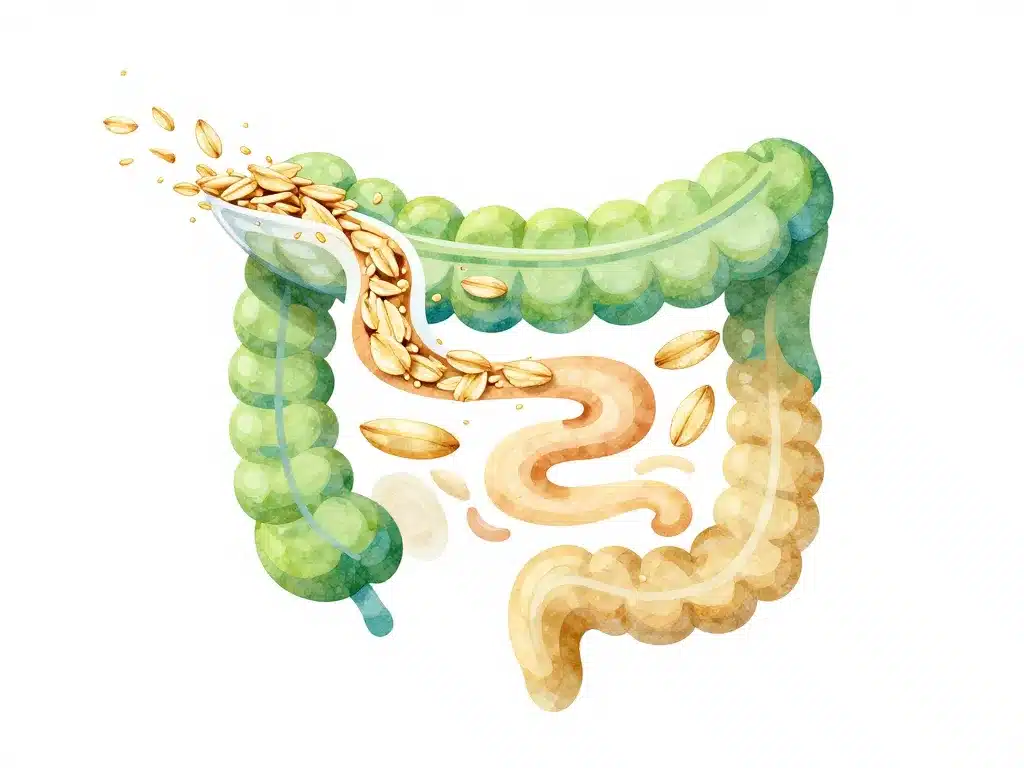 flocons d avoine valeur nutritionnelle bienfaits digestifs métaboliques