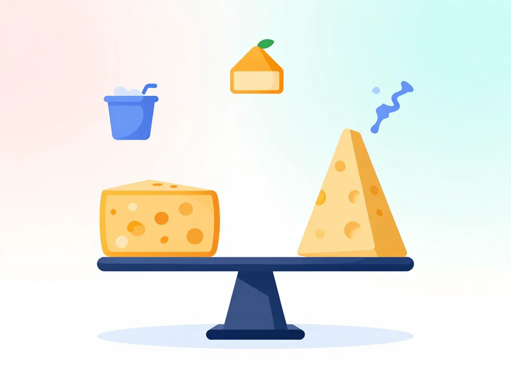 fromage a pâte dure regime diagramme nutriments Emmental Comté Parmesan