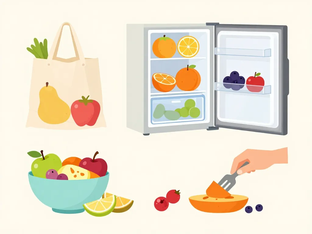 fruits les moins sucres selection conservation preparation snack sante