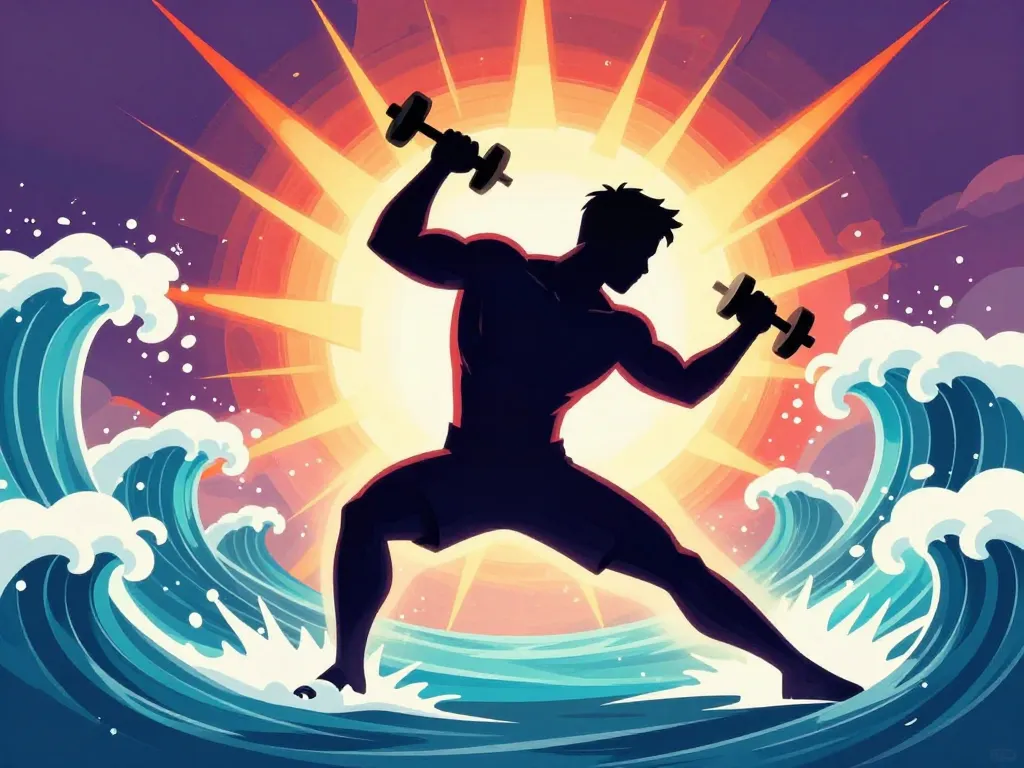 Furious Black Pre Workout silhouette athlète énergie gym