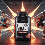 Furious Black Pre Workout pot énergie intense musculation