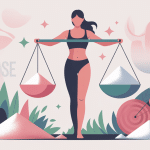 illustration glycine cristallisee perte de poids équilibre bien-être