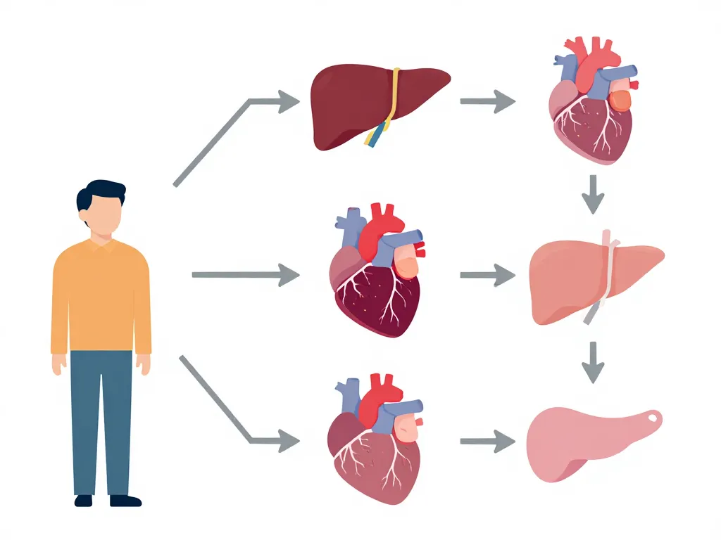 hémochromatose espérance de vie facteur pronostic diagramme