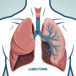 illustration lobectomie thorax lobe pulmonaire