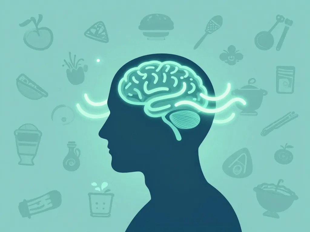 maigrir par hypnose illustration cerveau et habitudes alimentaires