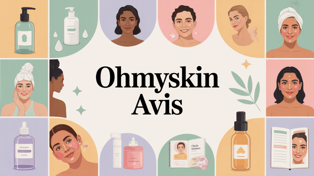 ohmyskin avis illustration routines soins personnalisés