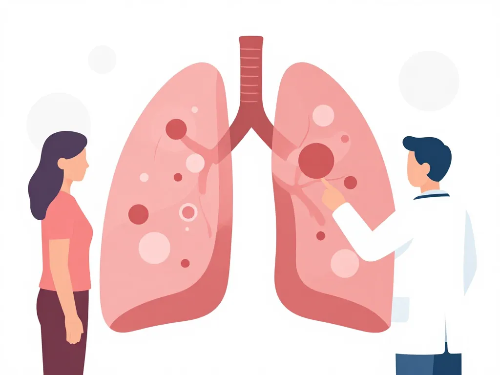 Peut-on vivre avec des nodules aux poumons diagramme explicatif