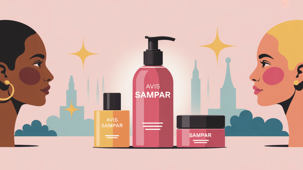 sampar avis illustration urbain cosmétique