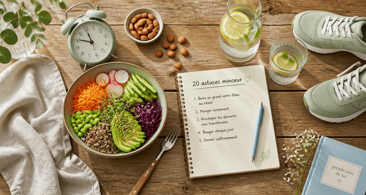 20 astuces pour maigrir sans regime table healthy