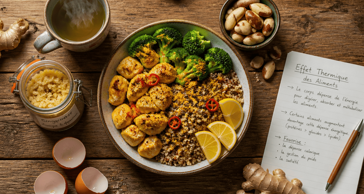 aliments qui boostent le métabolisme bowl poulet brocoli