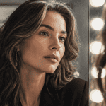 cheveux blanc a 30 ans signification portrait femme