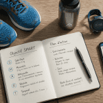 comment se motiver à faire du sport carnet baskets accessoires