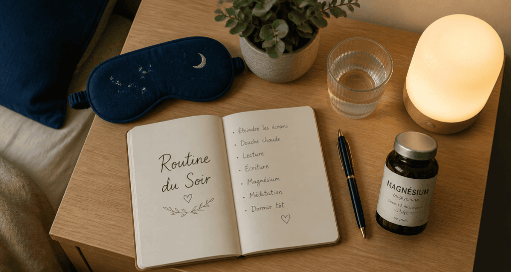 comment trouver le sommeil rapidement rituel soir