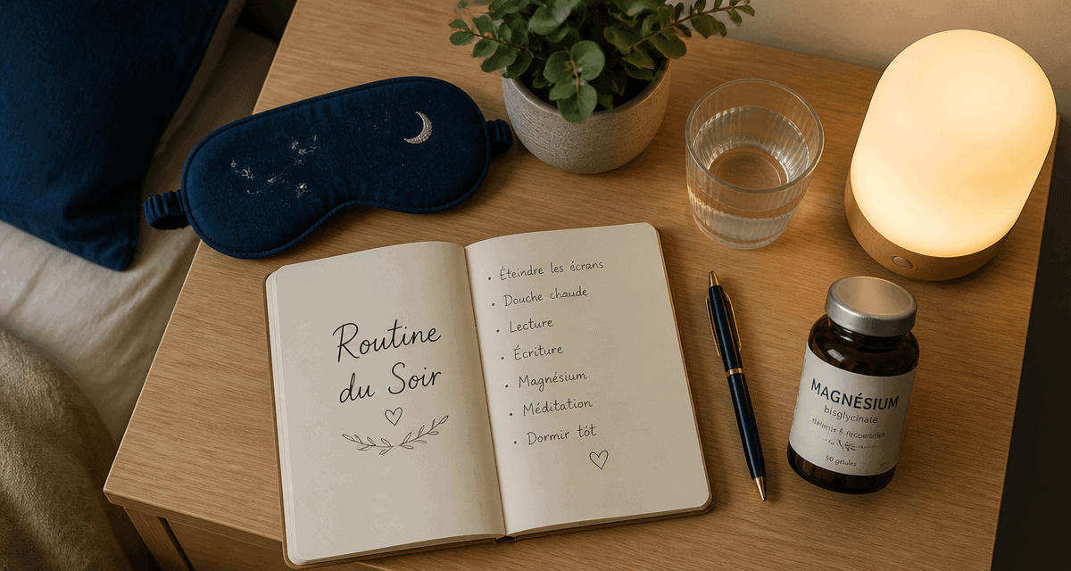 comment trouver le sommeil rapidement rituel soir