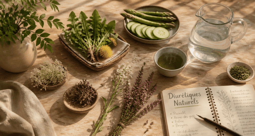 le plus puissant diuretique naturel plantes et aliments