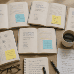 livre sur la communication sur un bureau avec exercices
