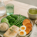 maigrir du ventre alimentation table aliments sains