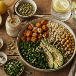nourriture healthy Buddha bowl coloré