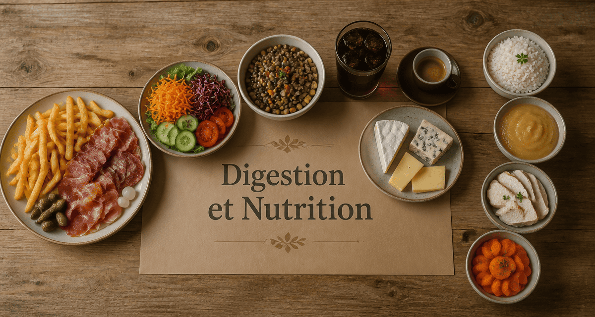 probleme de digestion aliments a eviter sur table