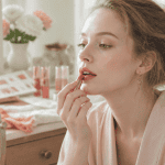 quelle couleur de rouge à lèvres pour peau claire femme applique rose framboise