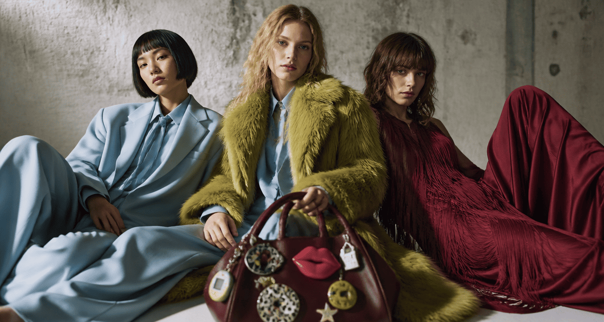 tendance mode 2025 mannequins looks maximalistes