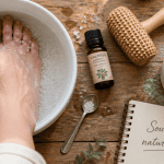 tendinite sous le pied remede de grand mere bain sel huiles
