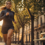 10 bienfaits de la course a pied femme sportive au lever du soleil