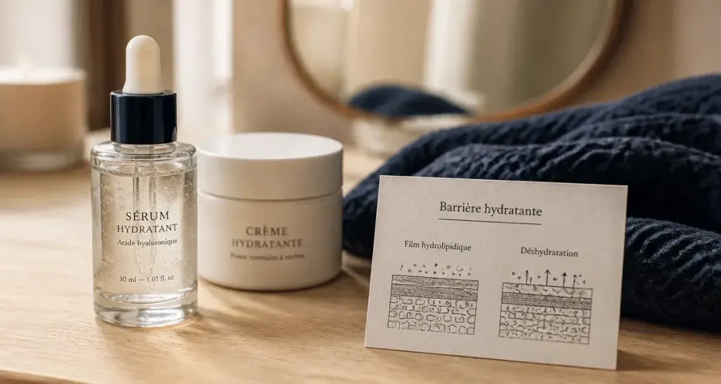 Comment hydrater sa peau : barrière cutanée et hydratation
