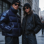 doudoune veste mannequins mode urbaine hiver