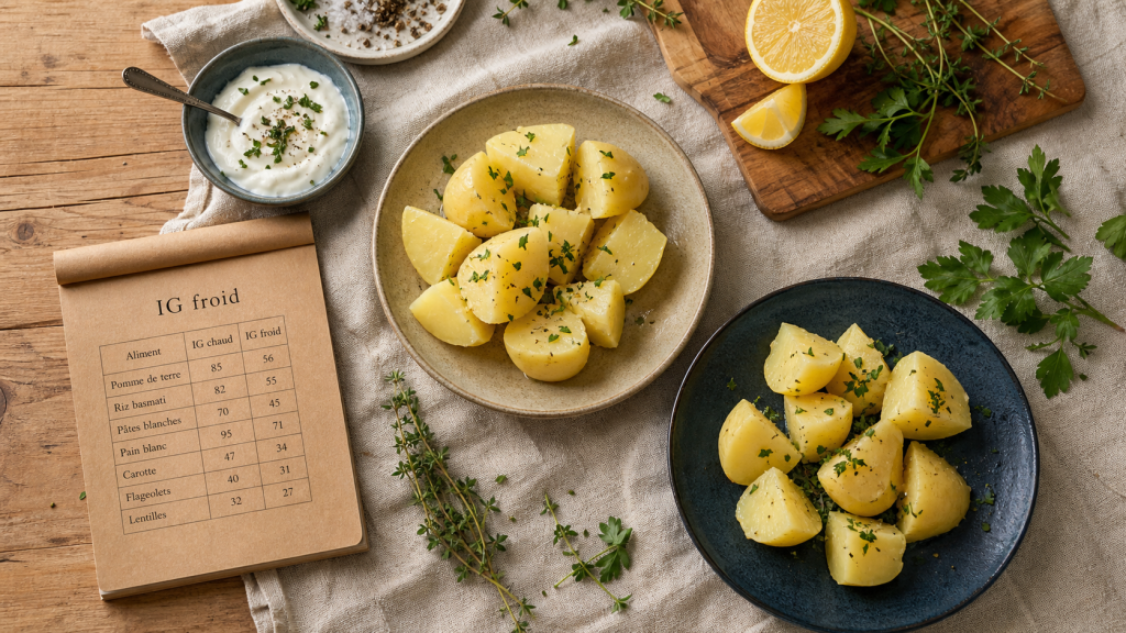 Pomme de terre pour regime : 80 kcal, astuce froid pour mincir durablement
