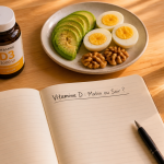 pourquoi prendre la vitamine d le soir flacon aliments