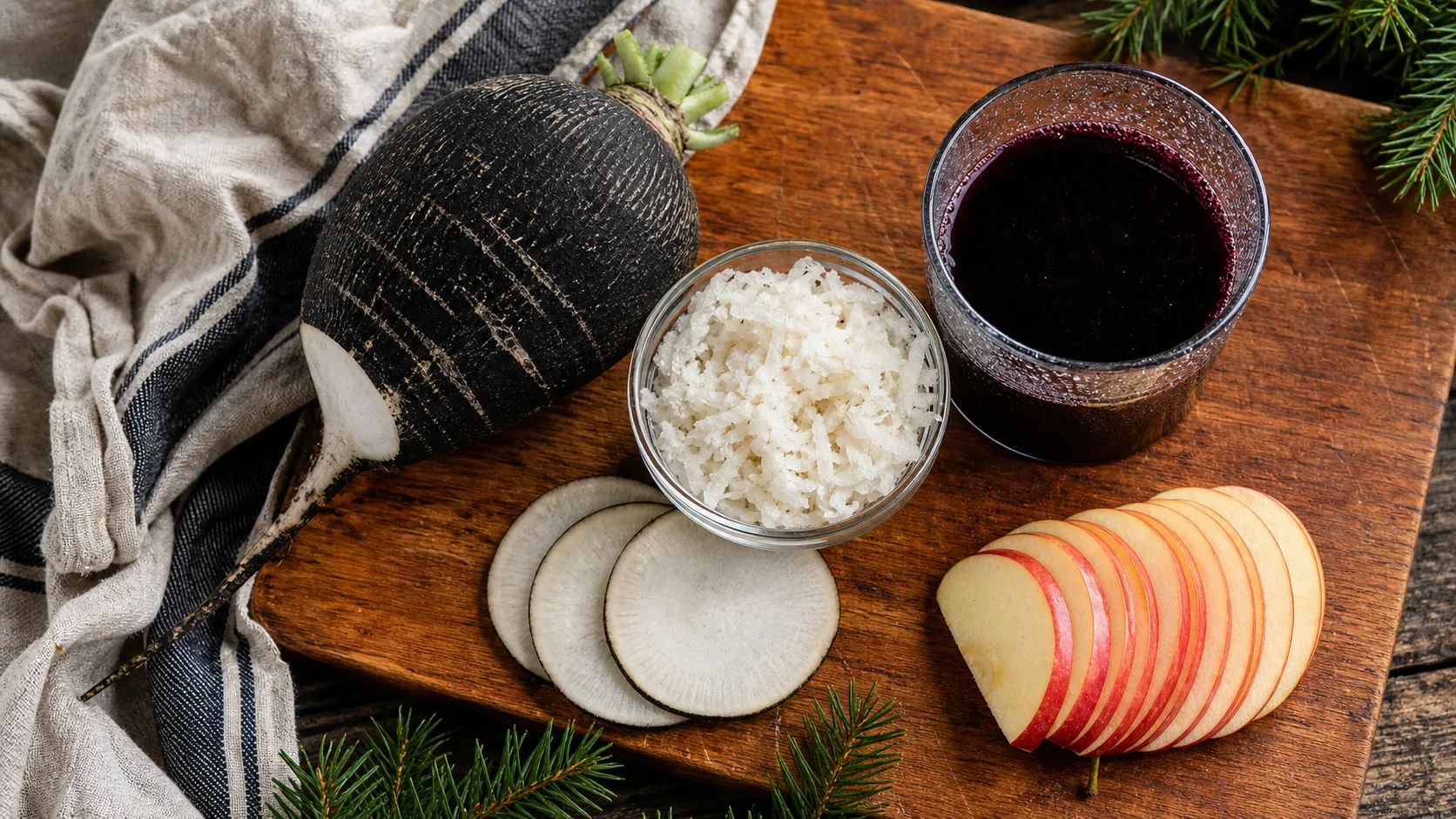 Bienfaits du radis noir pour le foie et la bile