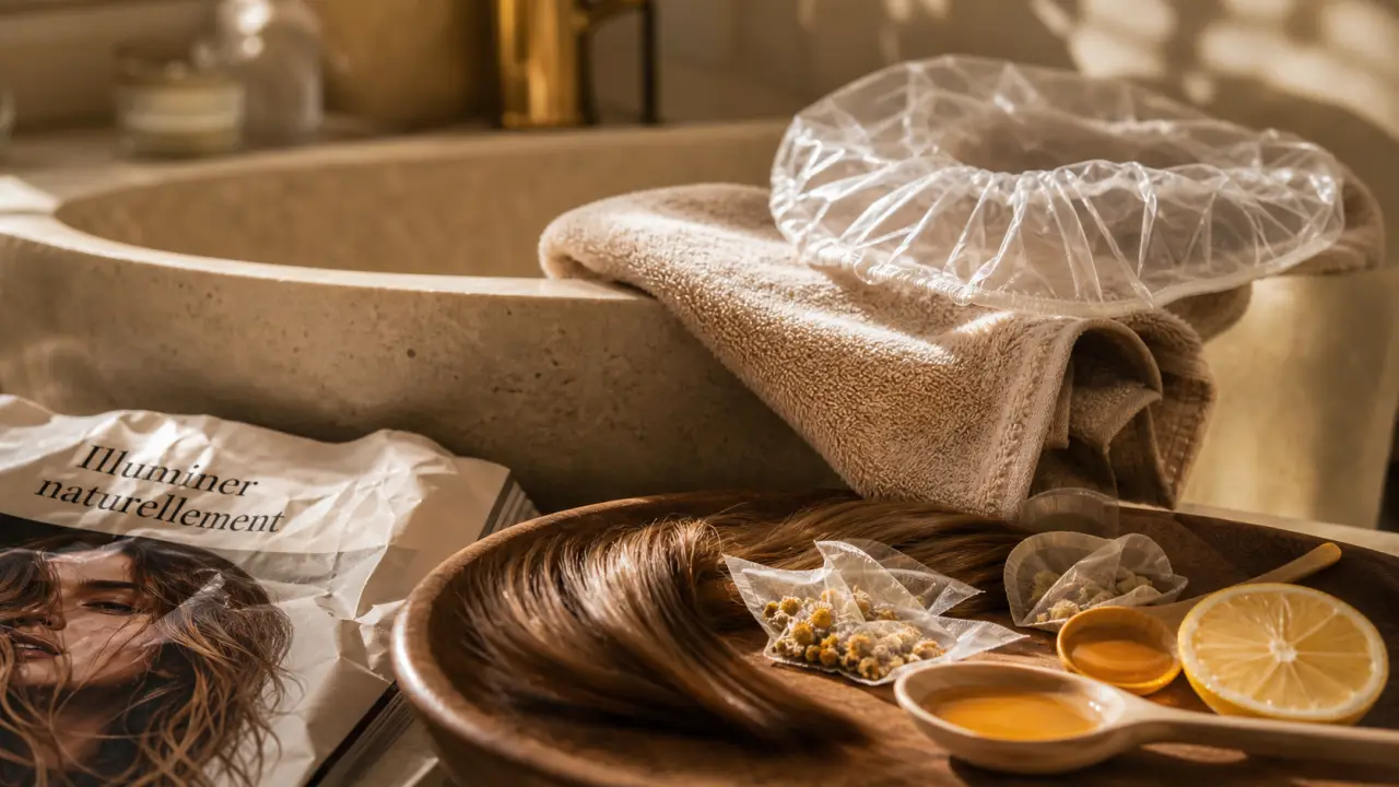 Éclaircir ses cheveux naturellement : miel et camomille pour cheveux clairs