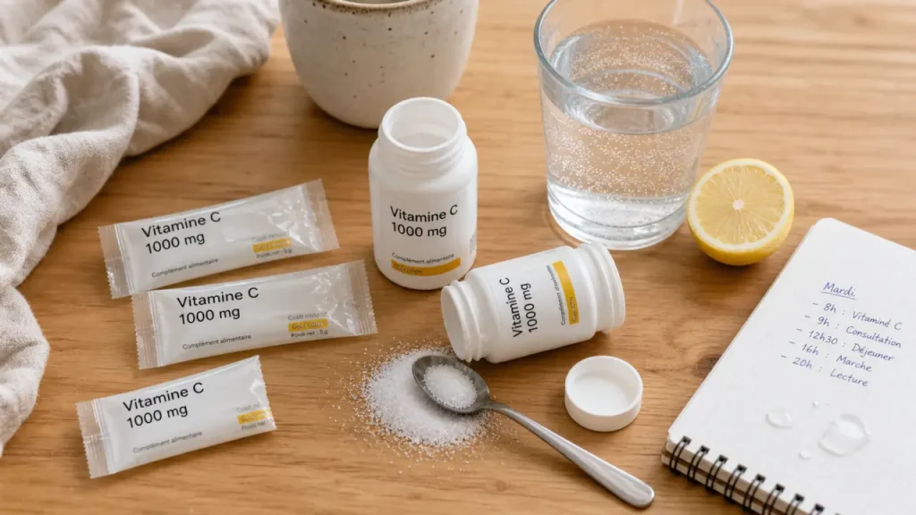 Effets secondaires vitamine C 2000 mg, prudence et surveillance