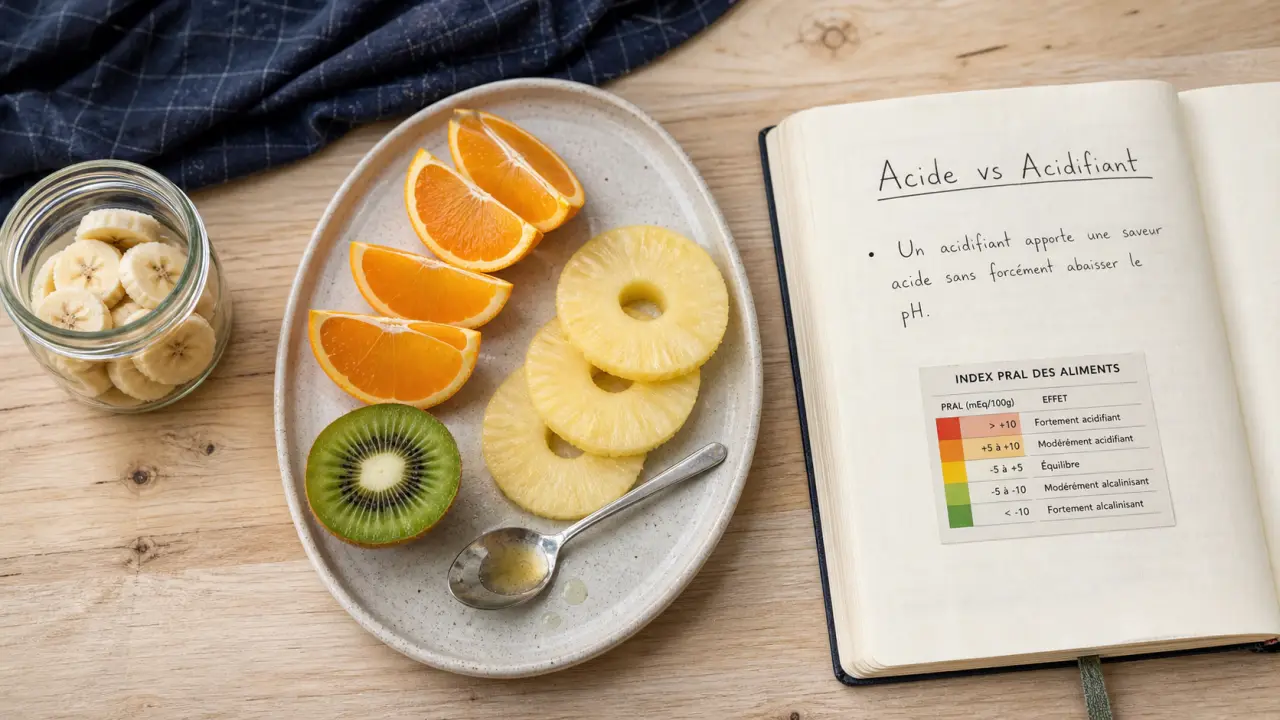 Fruits acides à éviter : kiwi et ananas, citron, pour estomac sensible