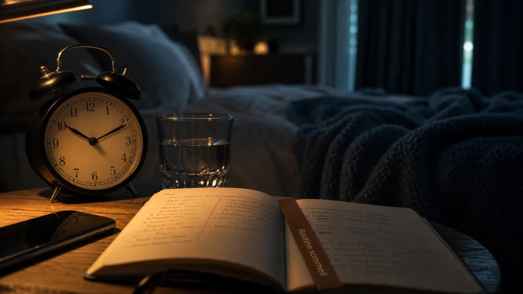 Mieux dormir: les bases, routine sommeil : réveil, chambre calme