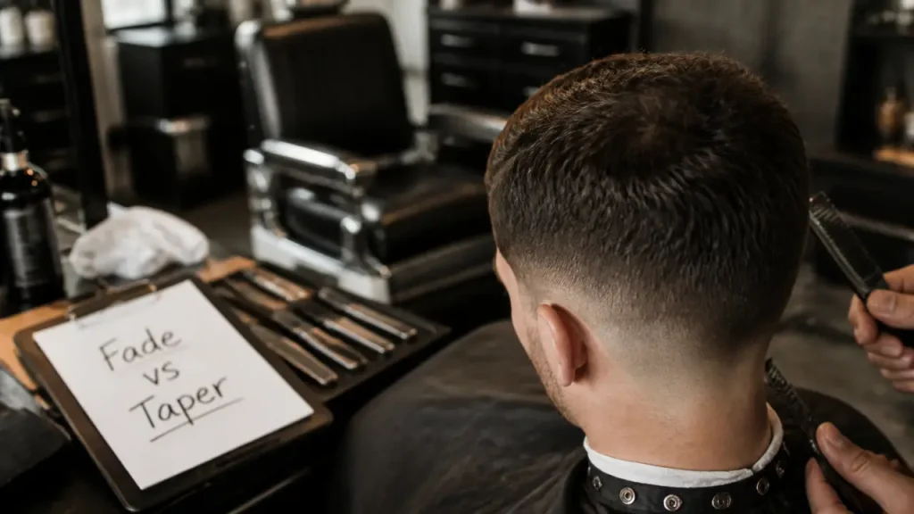 3 repères pour nommer une coupe de cheveux : dégradé, frange et nuque