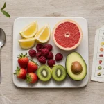Fruits les moins sucrés : citron et baies, portions pour réduire le sucre