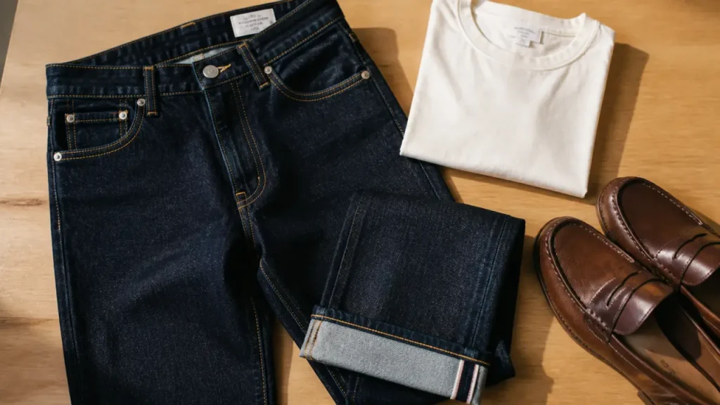 Jean à revers femme : la coupe wide leg, la longueur 7/8 et les finitions à vérifier
