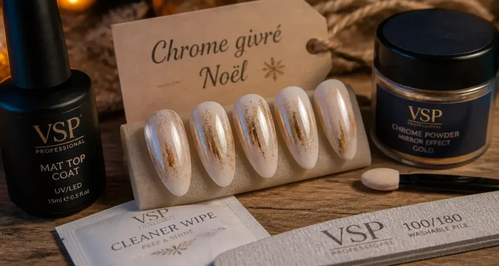 Ongles de Noël 2025 : 4 finitions tendances et techniques pour un rendu professionnel