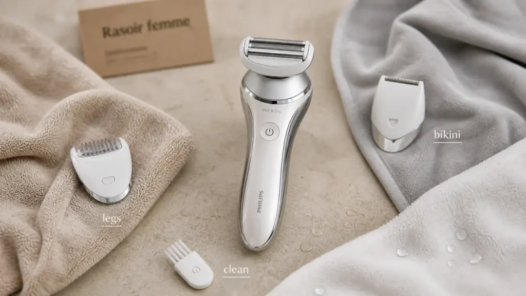 Rasoir électrique pour femme : quelle zone, quel usage, quels critères font la différence ?
