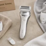 Rasoir électrique pour femme : zones jambes et bikini