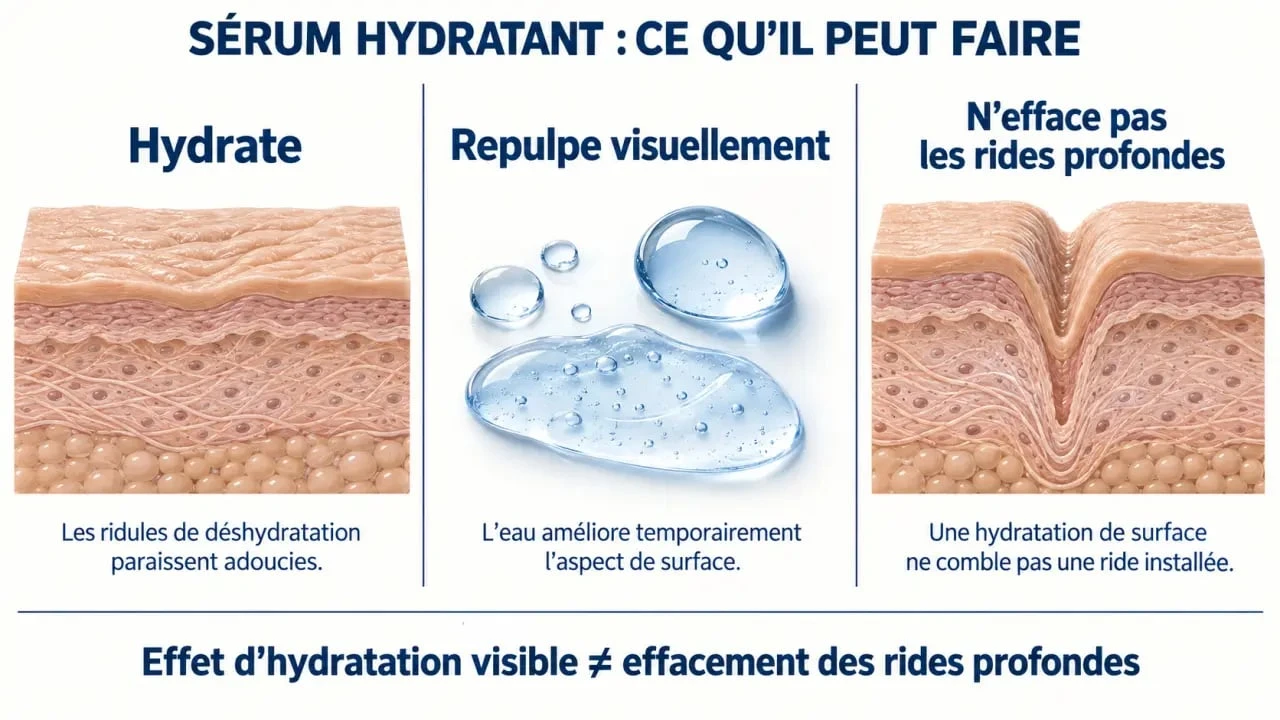 La Roche-Posay Hyalu B5 : hydratation, effet repulpant et limites sur les rides profondes