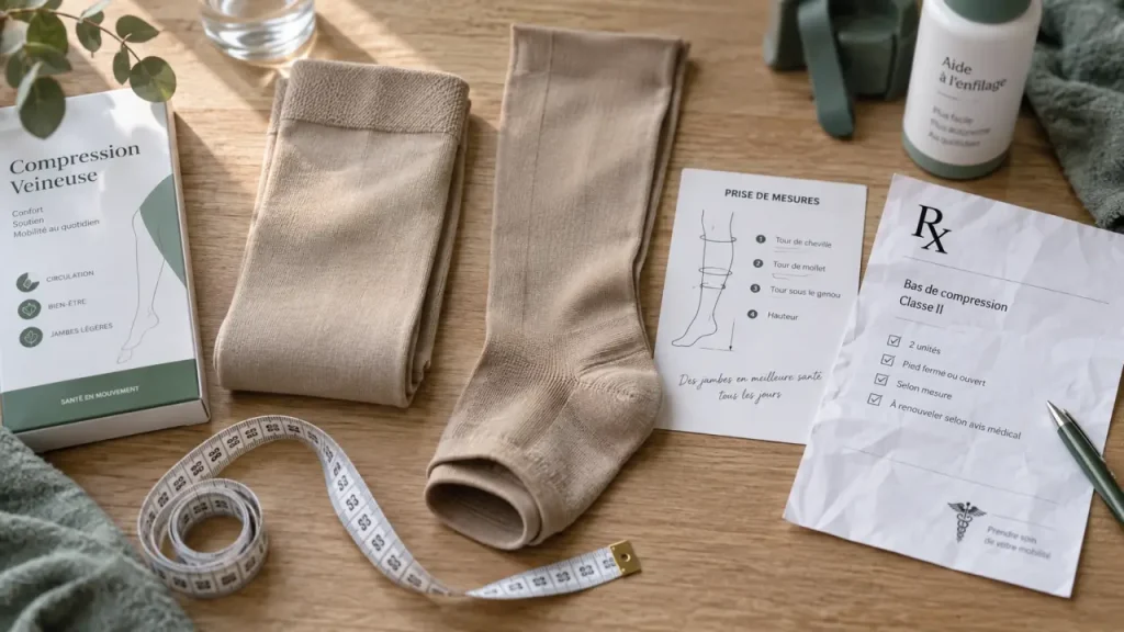 Bas de contention : quelles alternatives sans compromettre la compression prescrite ?