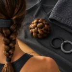Coiffure pour le sport : tresse et maintien anti-transpiration
