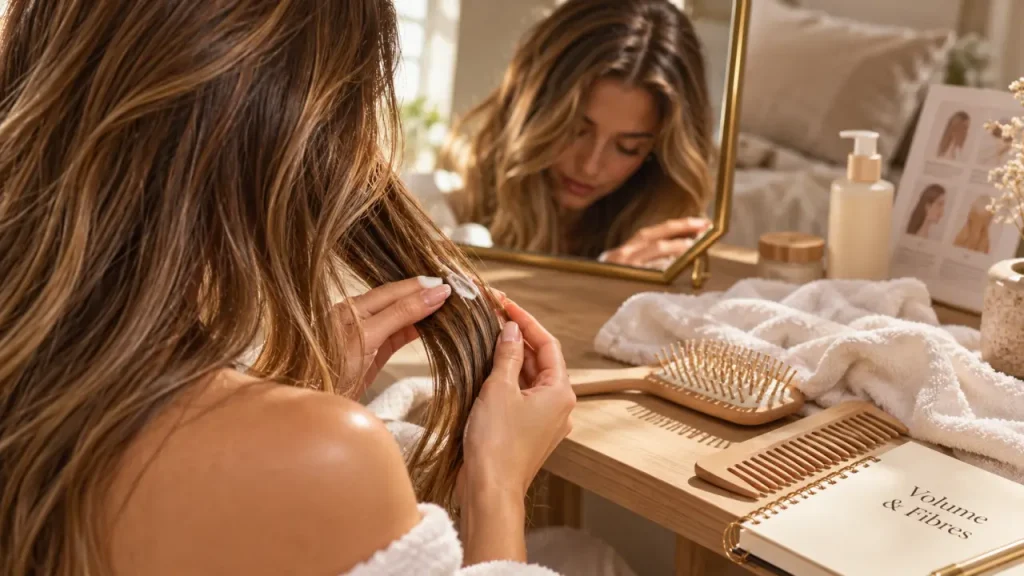 Épaissir les cheveux : du volume sans alourdir, des soins sans fausses promesses